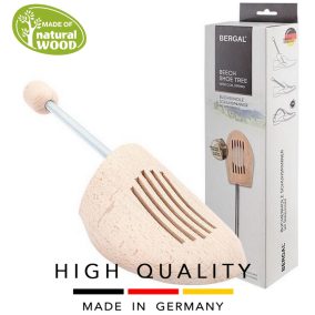   BERGAL SCHUHSPANNER BUCHENHOLZ - KÉZZEL KÉSZÜLT NATÚRFA RÚGÓS-SÁMFA