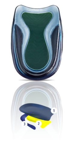 SHOEBOY'S GELMOTION HEEL – sarokemelő talpbetét zselés gélpárna (1 pár)