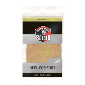   BÚFALO Heel Comfort – bőr sarokemelő talpbetét (1 pár)