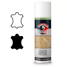   BÚFALO VELOURS NUBUK PFLEGE - VELÚR-NUBUK BŐRÁPOLÓ SPRAY 2 SZÍNBEN