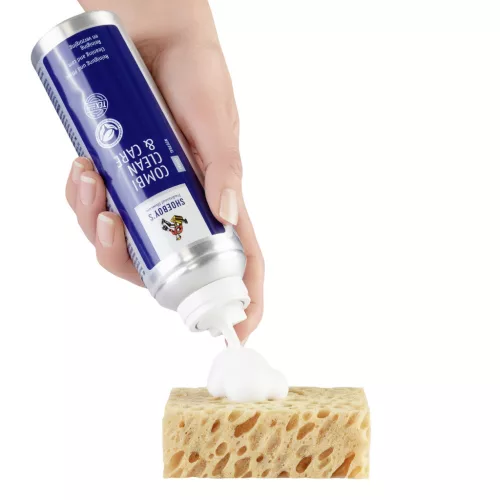 SHOEBOY'S COMBI CLEAN & CARE - KOMBINÁLT ÁPOLÓ- ÉS TISZTÍTÓHAB