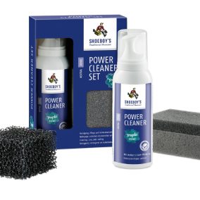   SHOEBOY'S POWER CLEANER SET - TISZTÍTÓ ÉS ÁPOLÓ HAB BOLYHOZÓ SZIVACCSAL