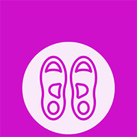 Memóriahabos lábfáradság elleni talpbetétek